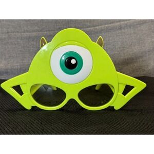 Disney Parks Monsters Inc. Mike Wazowski Sunglasses Unisex Kids Green 100% UV400